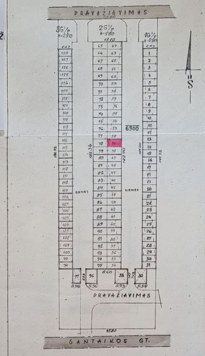 Parduodamas garažas Alytus, Alytus, Santaikos g.