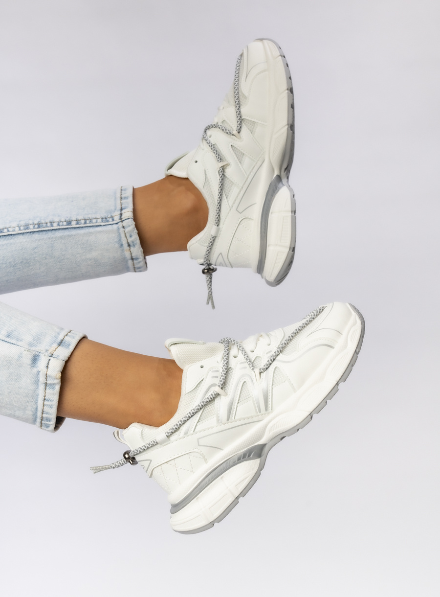 Sportinio stiliaus bateliai LUNAR WHITE/GREY