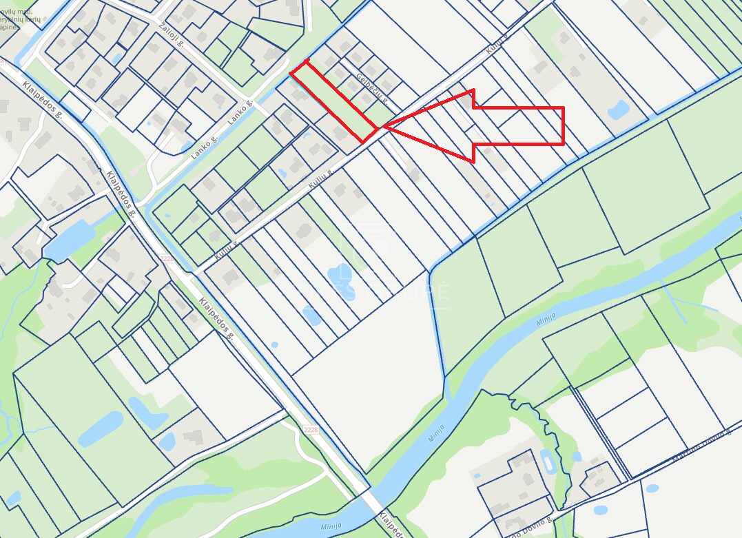 Parduodamas sklypas Doviluose, Kulių g. – 45 arai