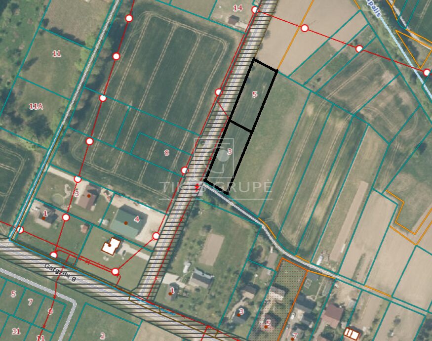 Parduodami 2 sklypai po 12,5 arų Kvietinių k., Medžiotojų g.