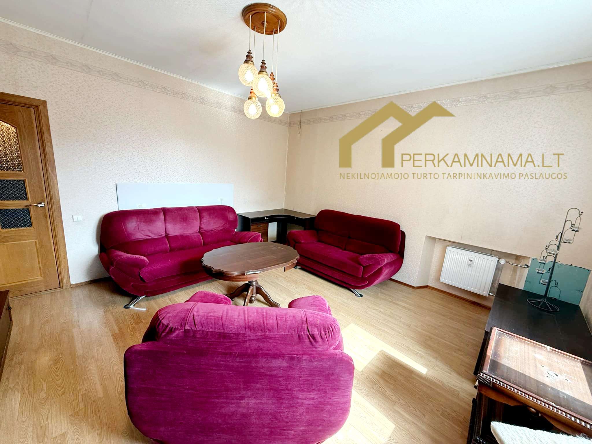 Parduodamas 3 kambarių butas