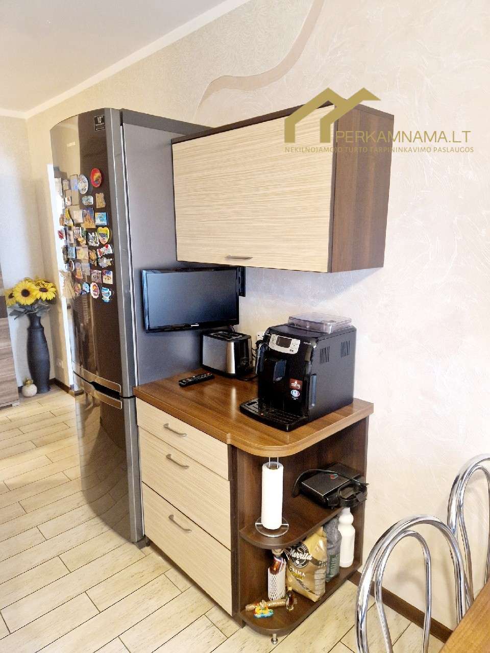 Parduodamas 3 kambarių butas Klaipėdoje