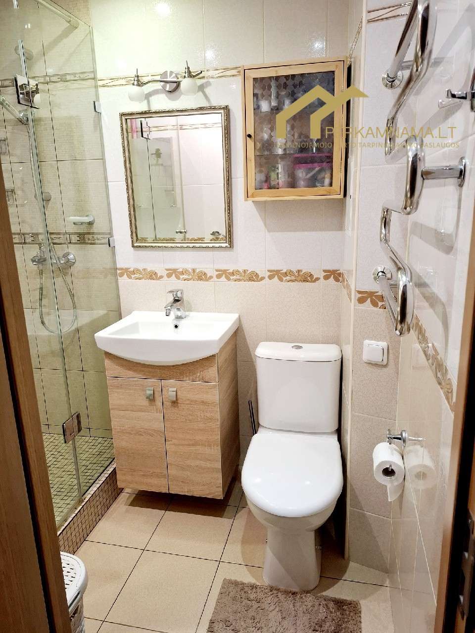 Parduodamas 3 kambarių butas Klaipėdoje