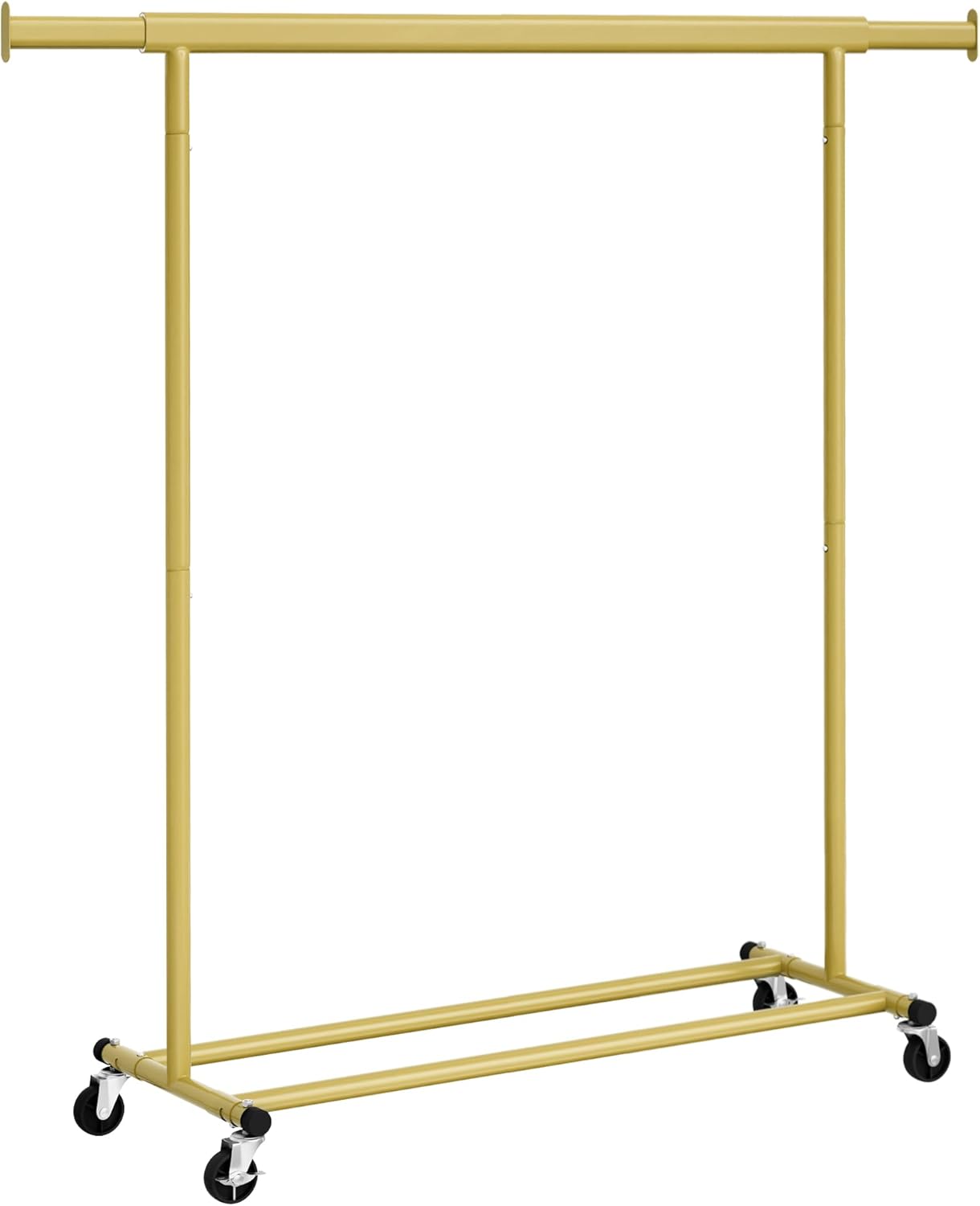 Drabužių kabykla su ratukais.