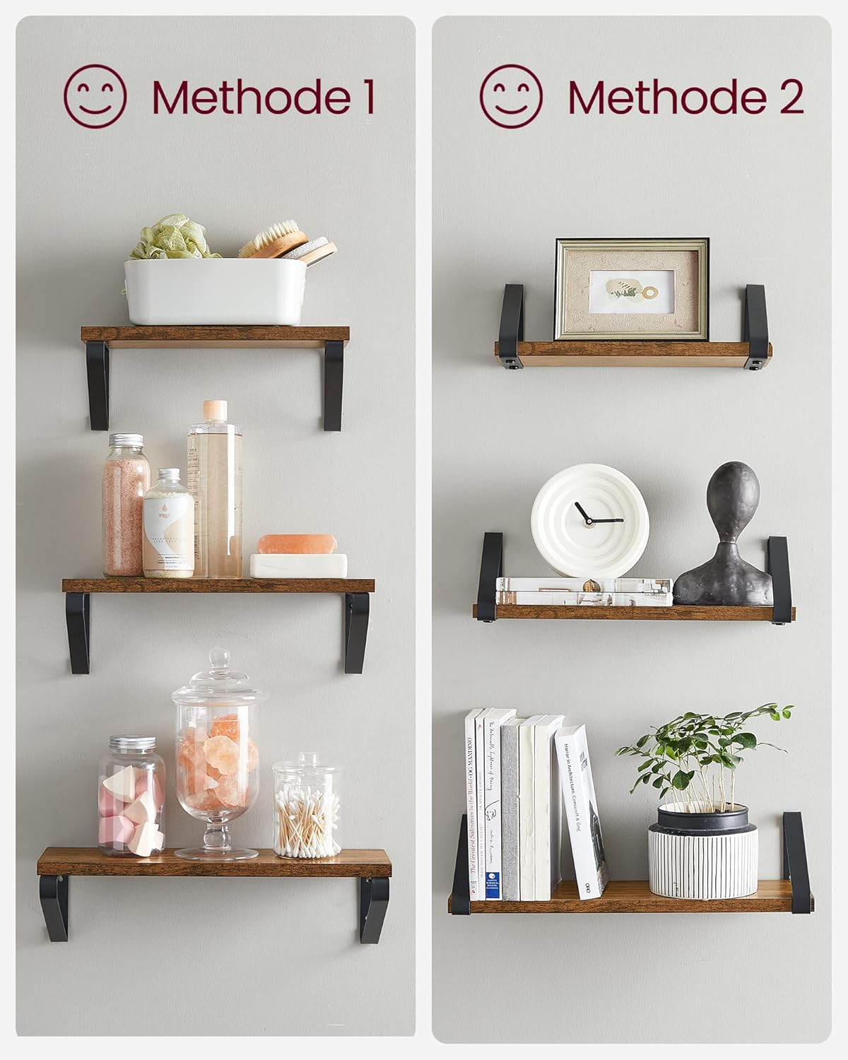 Sieninių lentynų rinkinys iš 3 vnt.