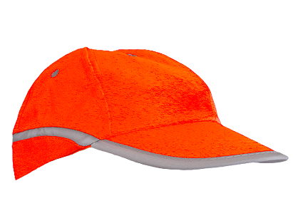 HI-VIS kepurė su snapeliu FLUO P