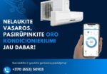 Kondicionerių montavimas ir priežiūra