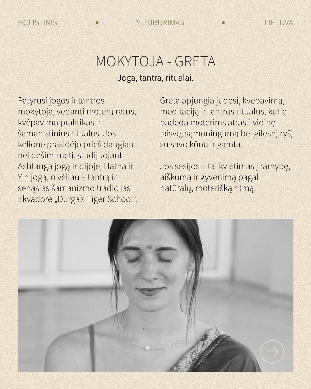 Holistinis moterų susibūrimas PAŽADINTA