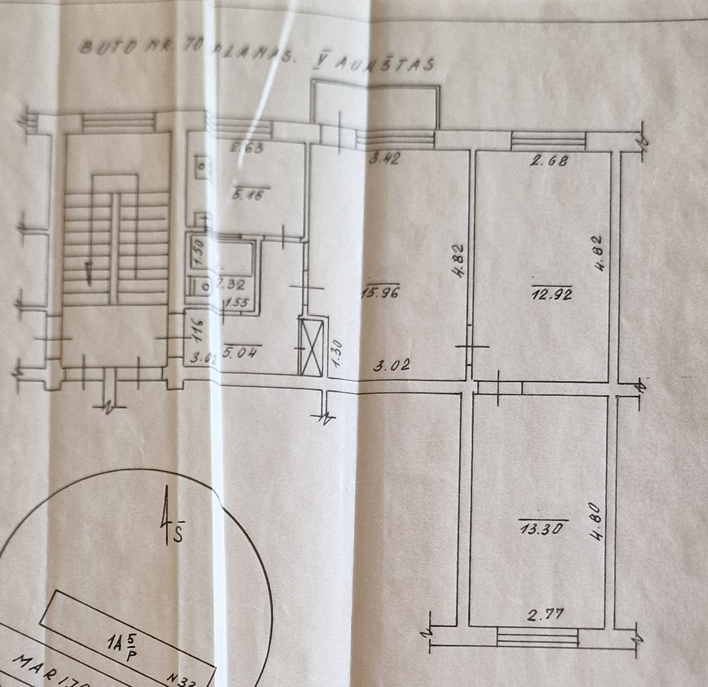 PARDUODAMAS 3 KAMBARIŲ BUTAS PATOGIOJE VIETOJE – MARIJONŲ G., PANEVĖŽYS