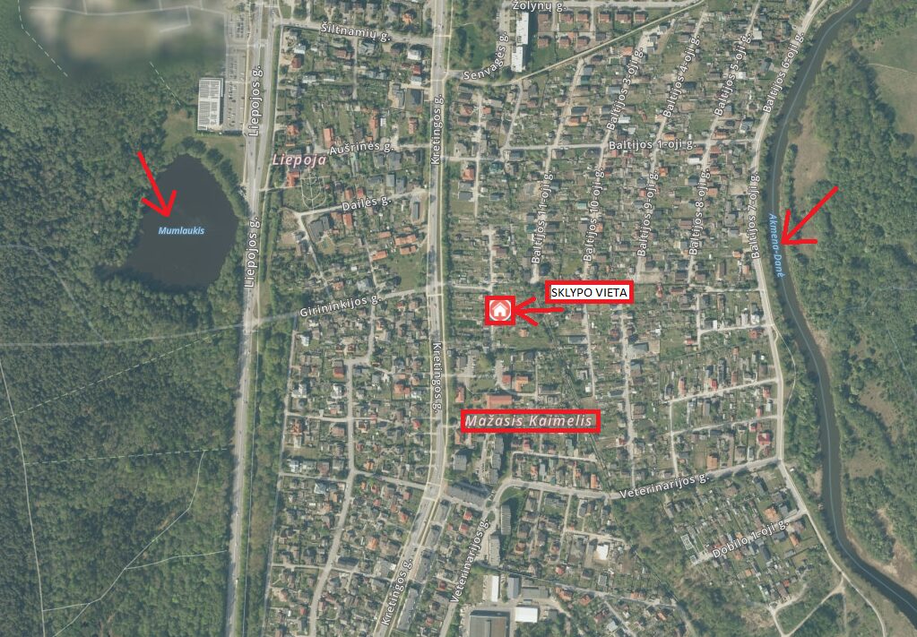Parduodamas sodų sklypas Mažajame Kaimelyje