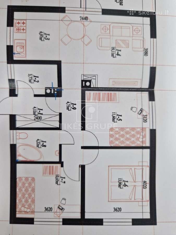 Parduodamas sodo namas Vaiteliu k. Klaipėdos raj.