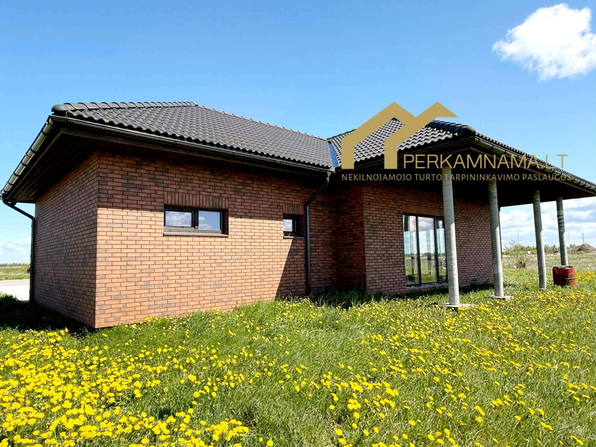 Parduodamas namas su 1ha sklypu šalia Klaipėdos