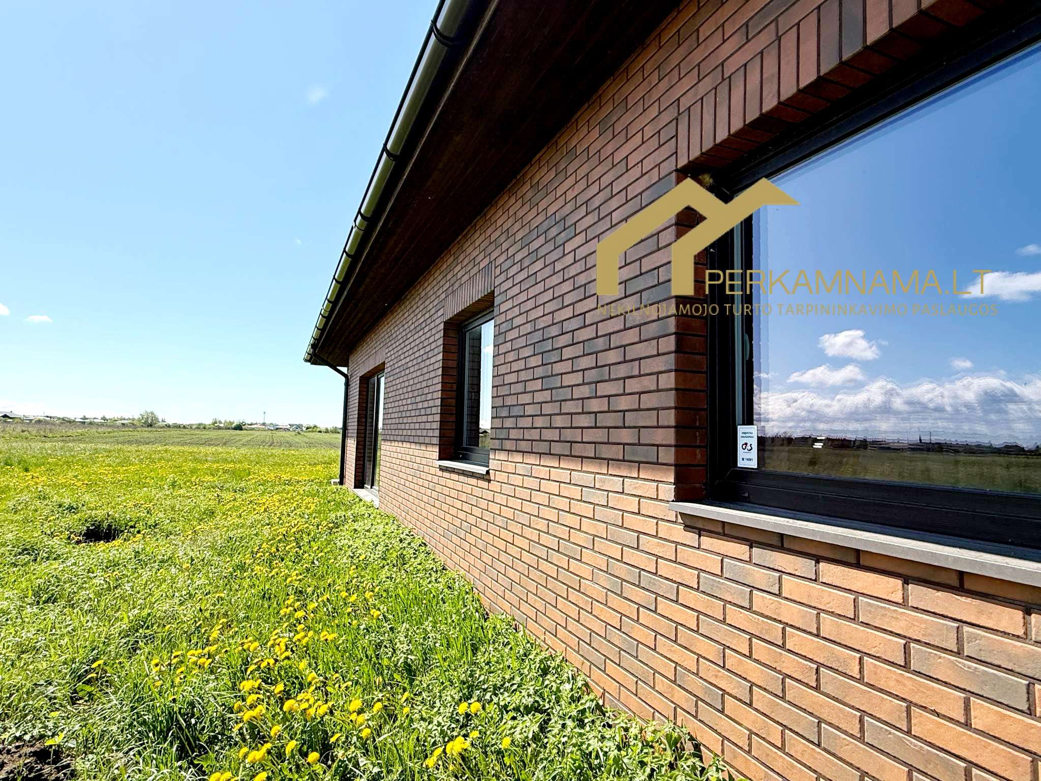 Parduodamas namas su 1ha sklypu šalia Klaipėdos