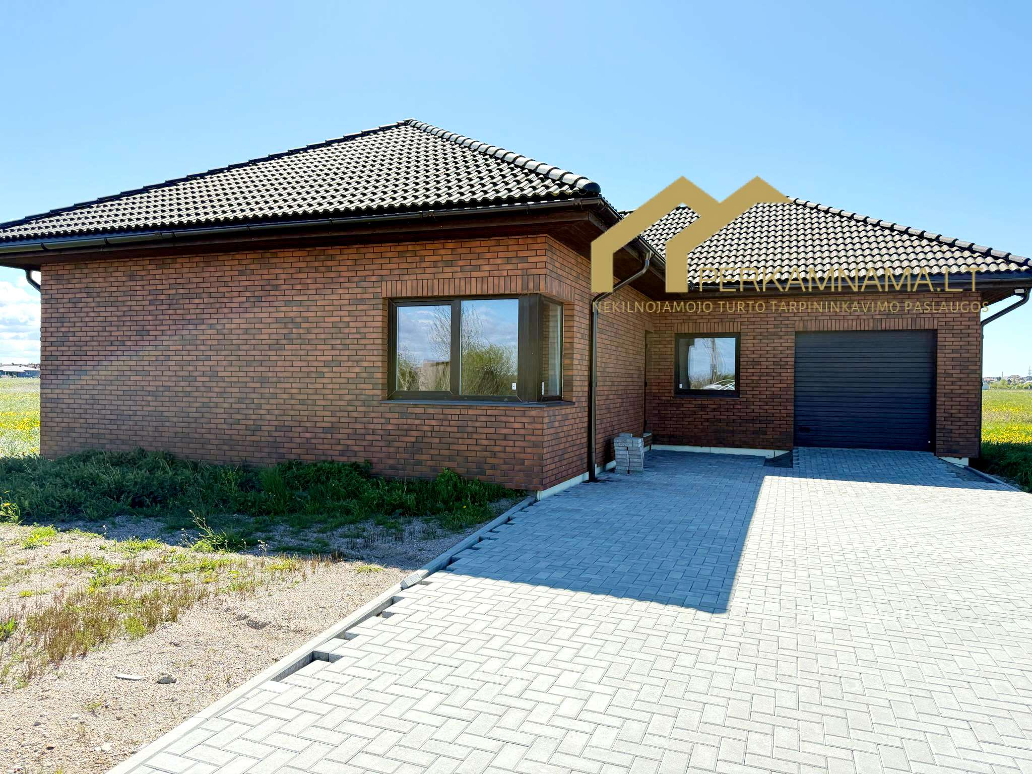 Parduodamas namas su 1ha sklypu šalia Klaipėdos