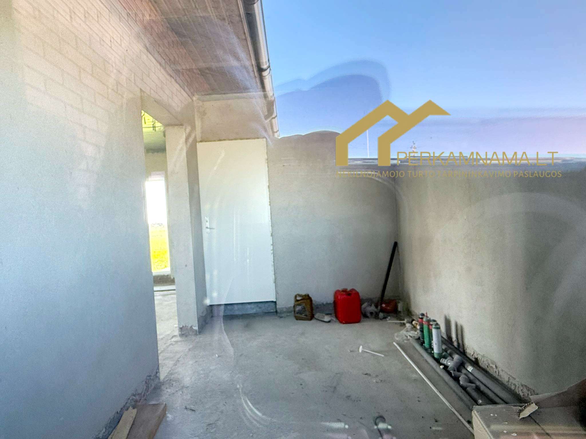 Parduodamas namas su 1ha sklypu šalia Klaipėdos