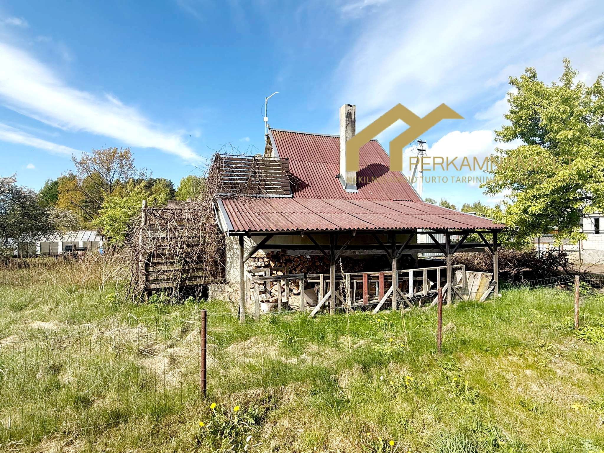 Sodo namas su sklypu Klaipėdos r.