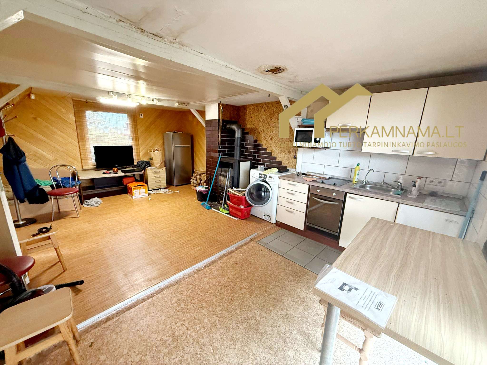 Sodo namas su sklypu Klaipėdos r.