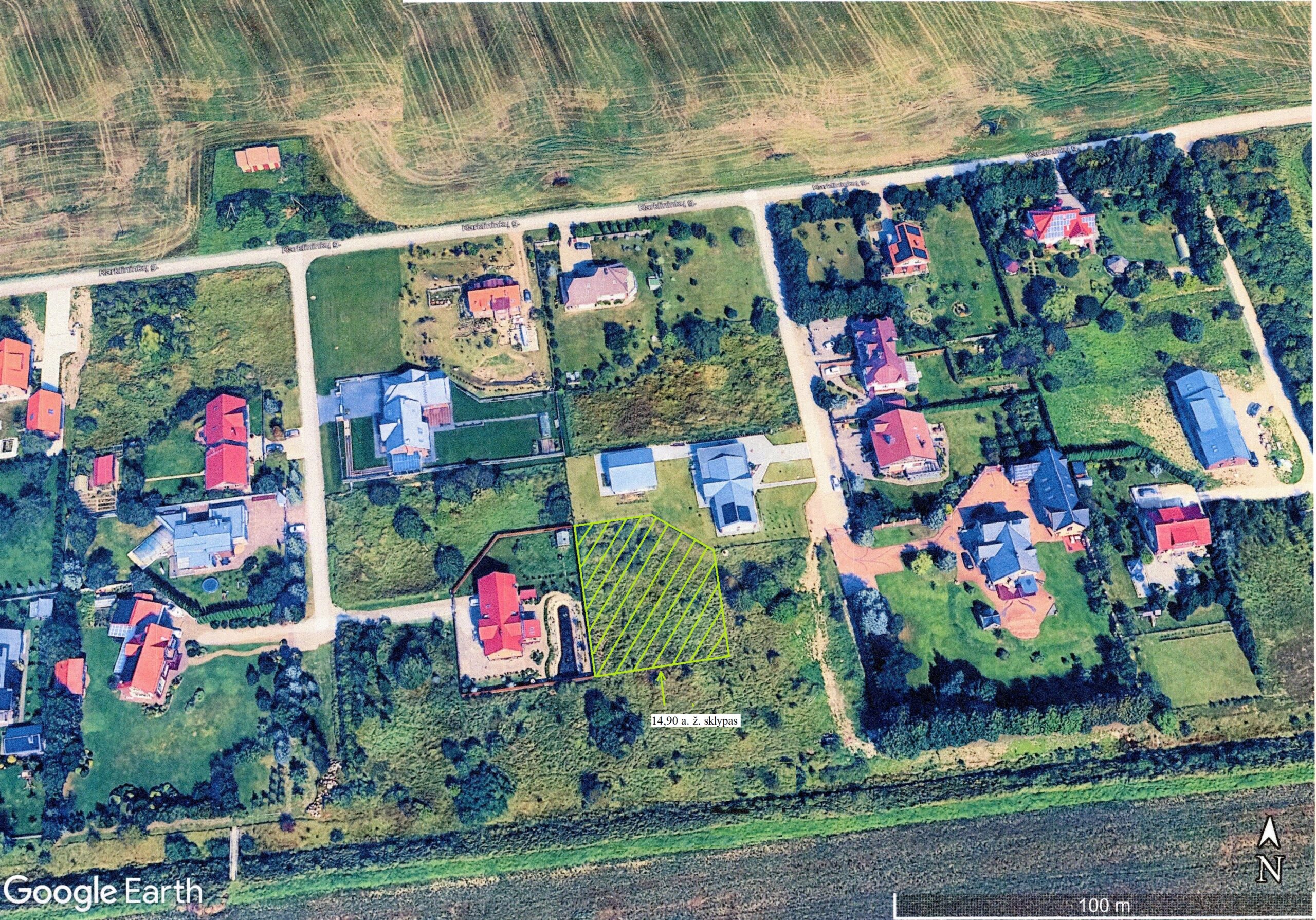 Parduodamas 14,90 a sklypas Karklėje Karklininkų g, („Dobiliukai“).