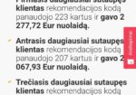 Elektrum, dpd, lpexress nuolaidos ir rekomendacijos kodai