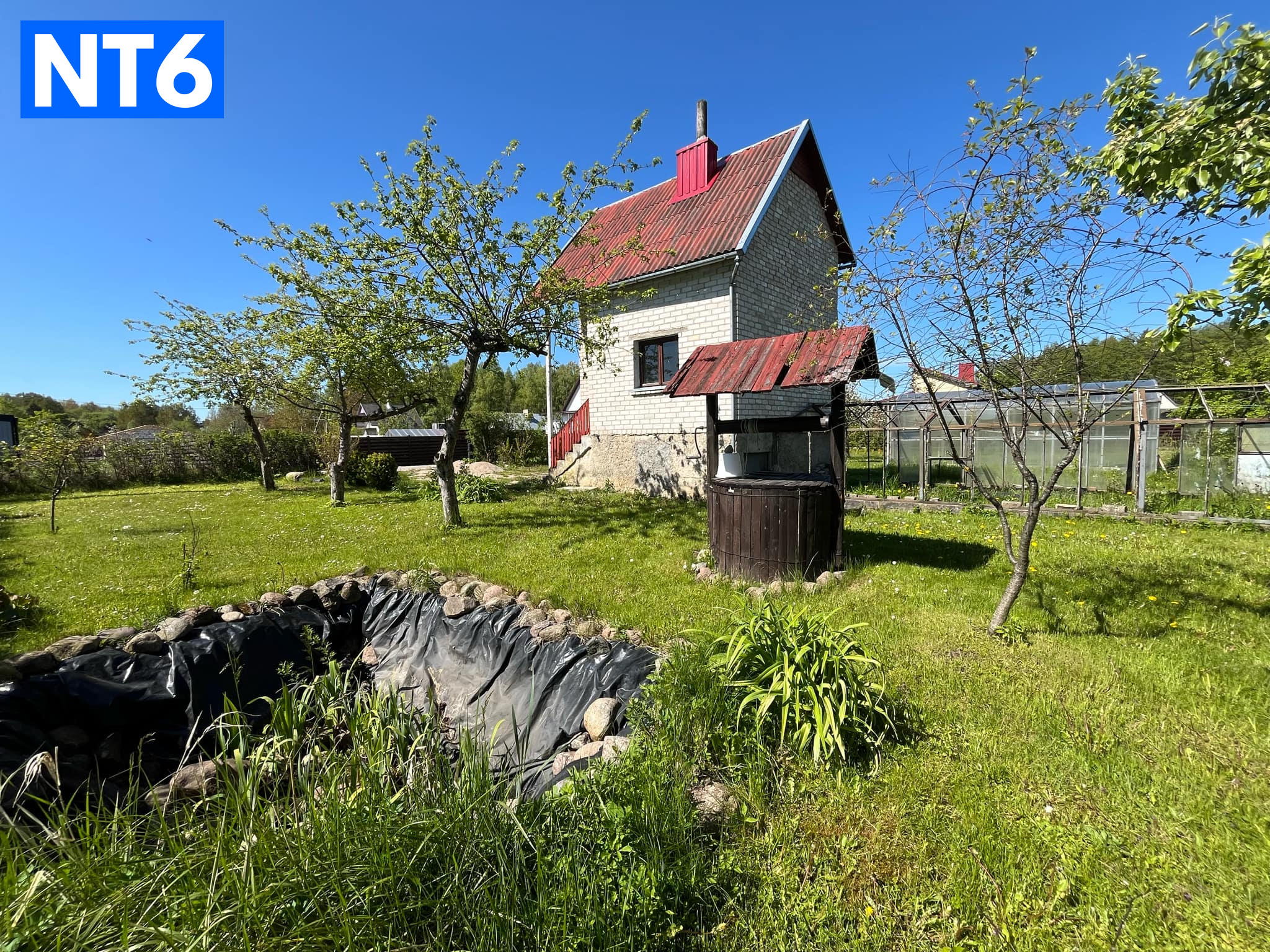 PARDUODAMAS 6 ARŲ SODAS VAITELIUOSE 48 M2