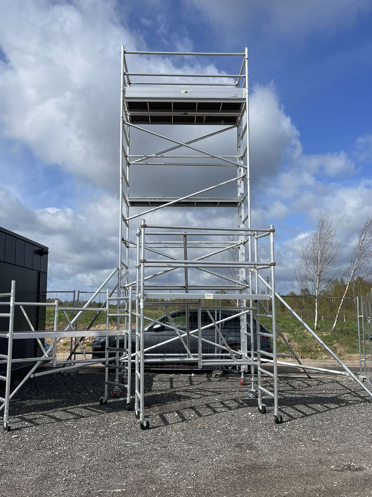 Aliuminio bokšteliai