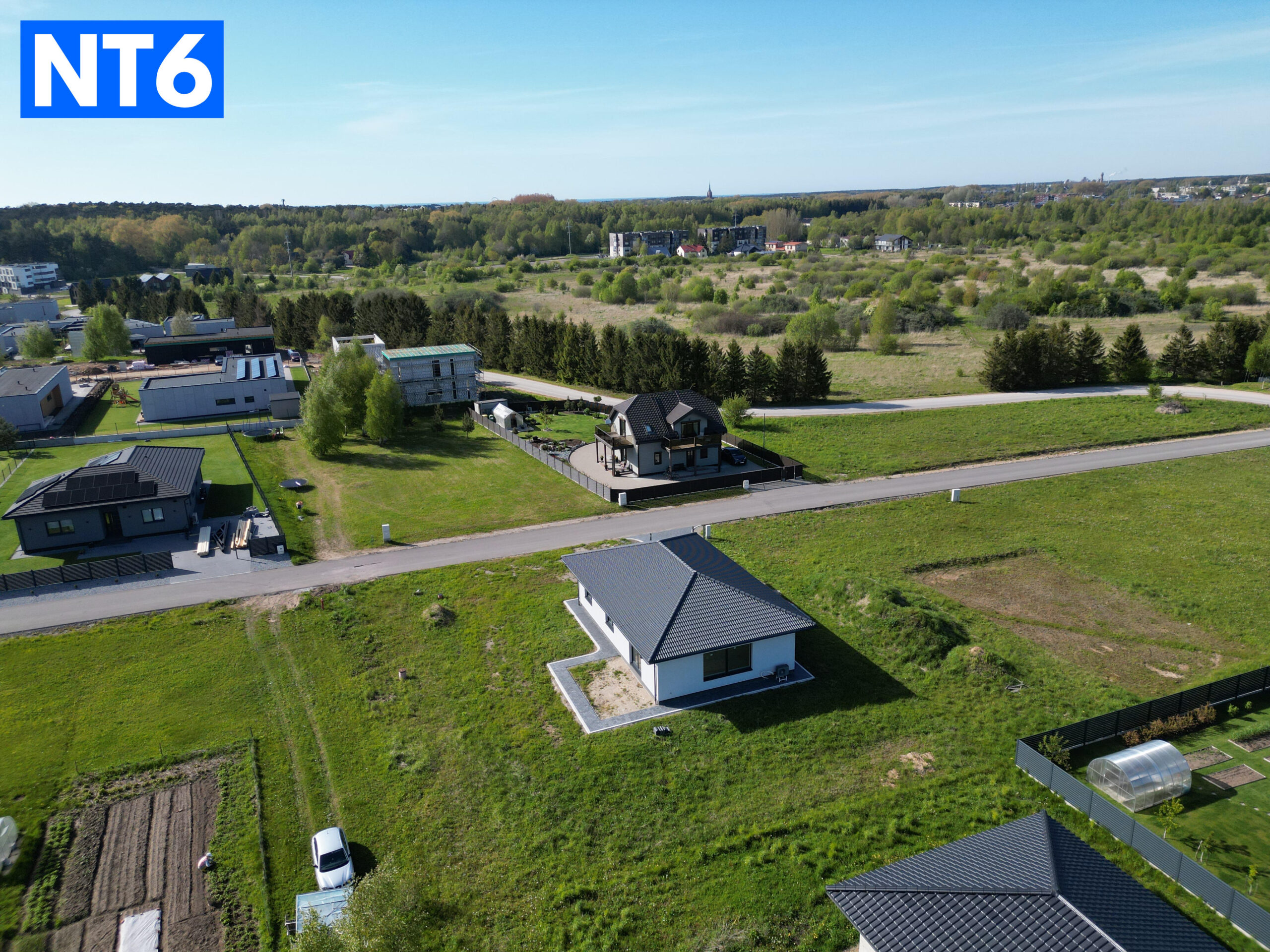 PARDUODAMAS ERDVUS 128 KV/M NAMAS PALANGOJE SU 10 ARŲ SKLYPU