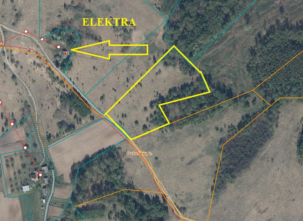 1,3012 HA Širvintų r. sav., Jauniūnų sen., Petriškių k.