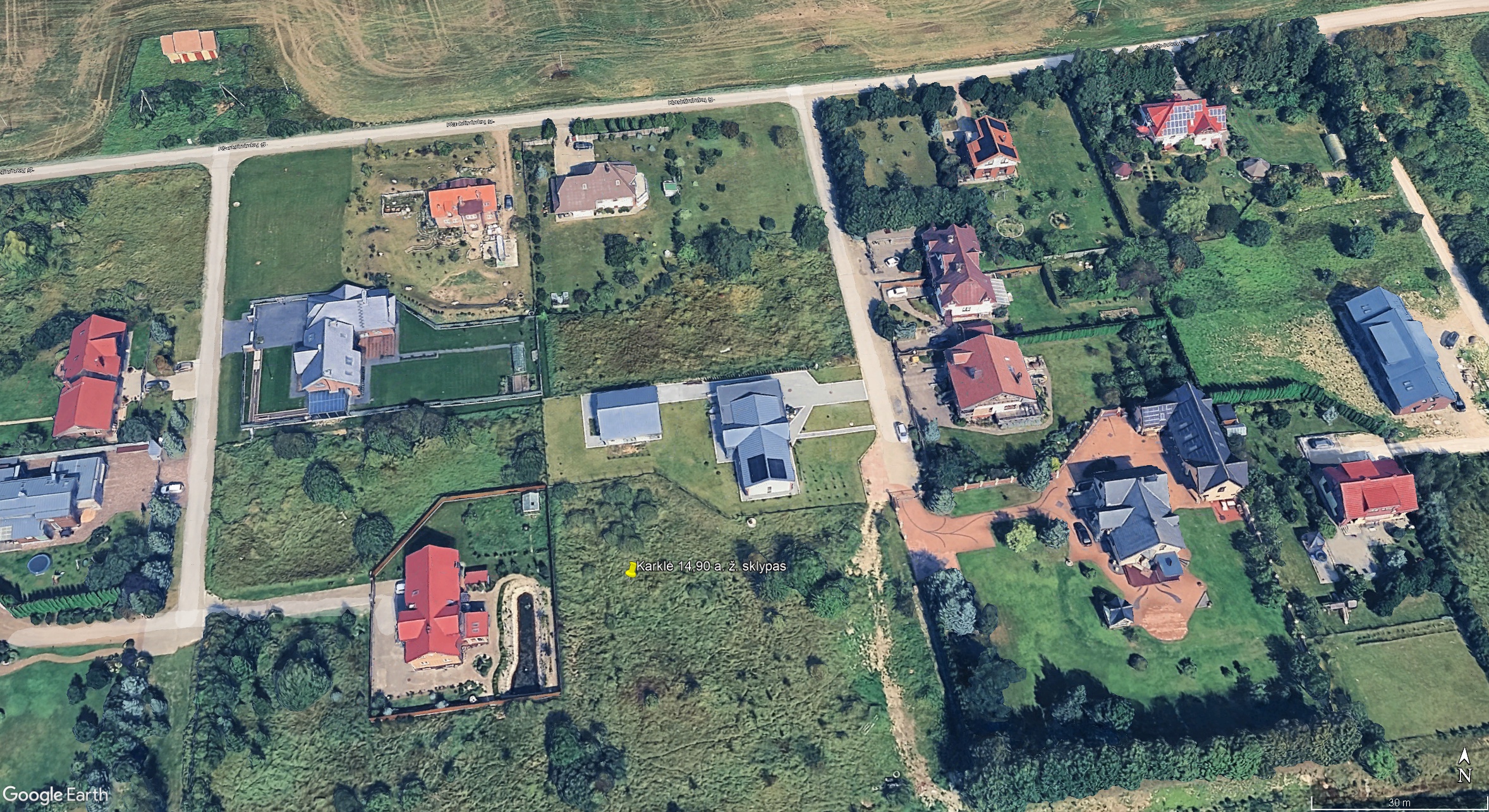 Parduodamas 14,90 a sklypas Karklėje Karklininkų g, („Dobiliukai“).