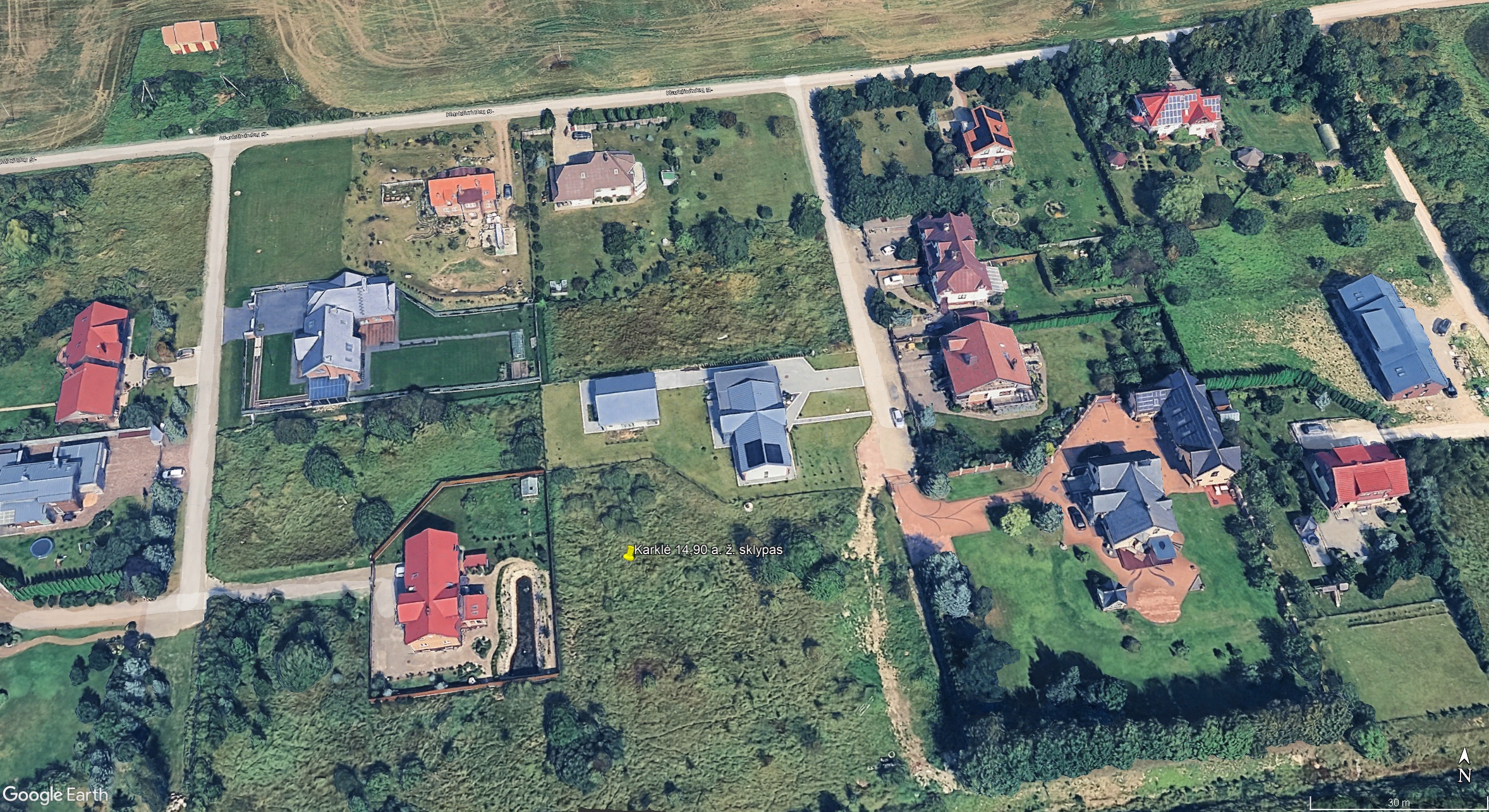 Parduodamas 14,90 a sklypas Karklėje Karklininkų g, („Dobiliukai“).