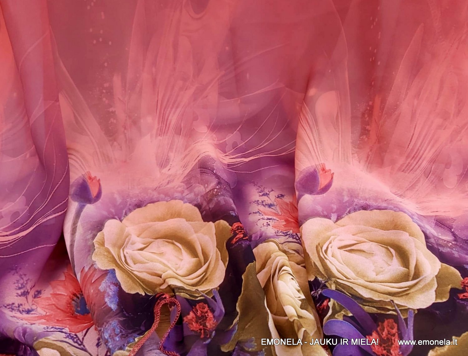 Tunika su rožėm, 3 xl/ 48