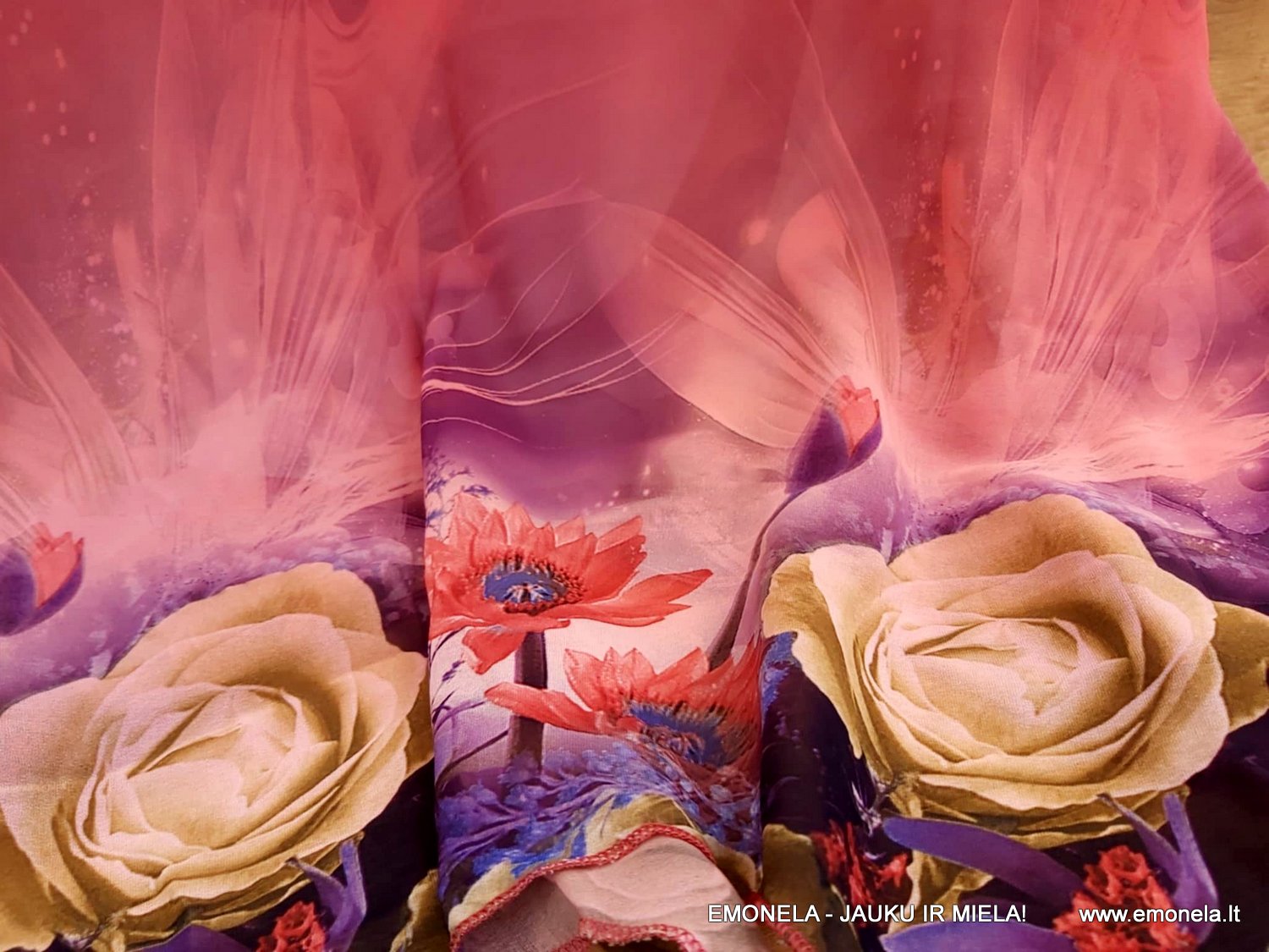 Tunika su rožėm, 3 xl/ 48