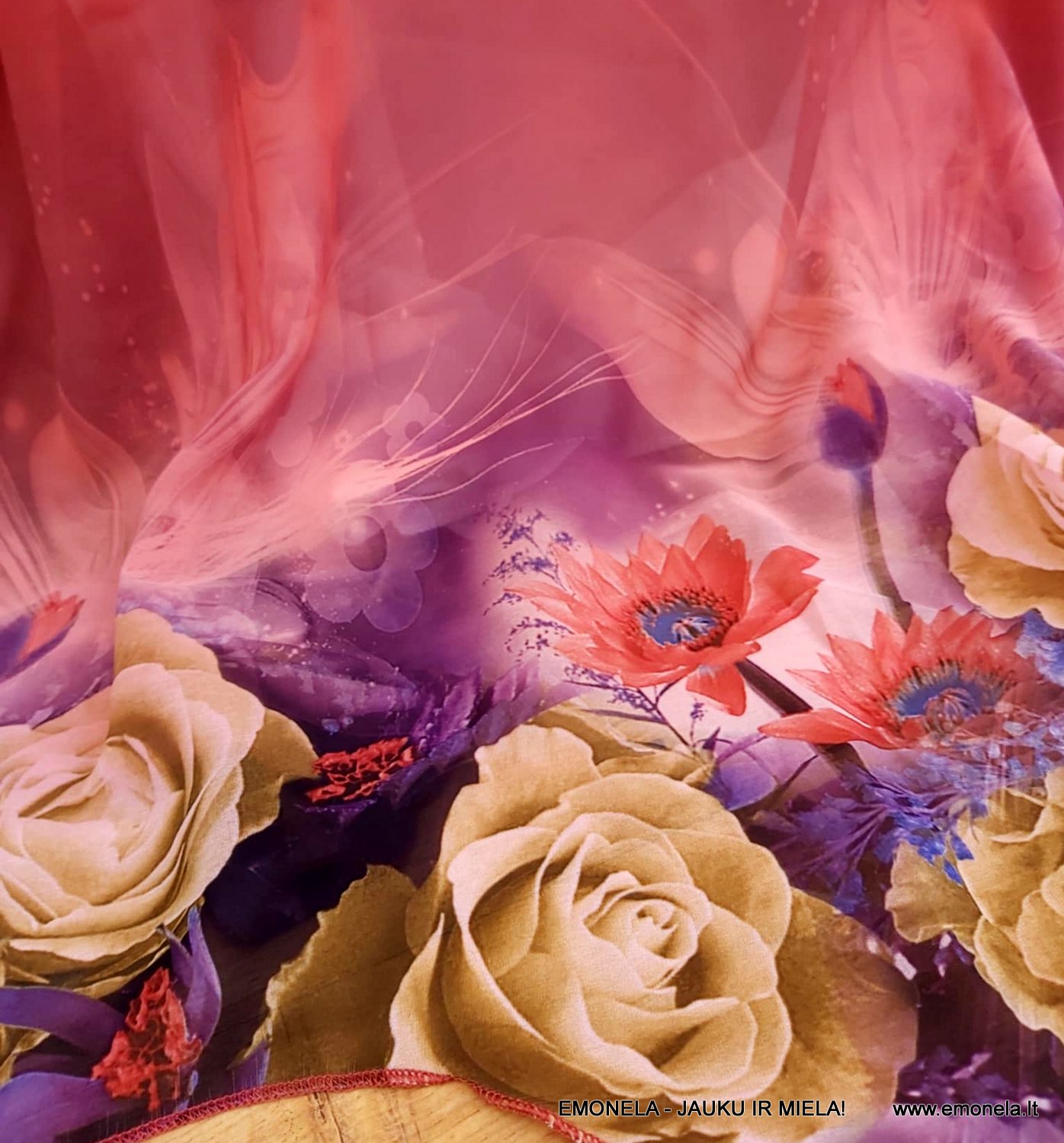 Tunika su rožėm, 3 xl/ 48