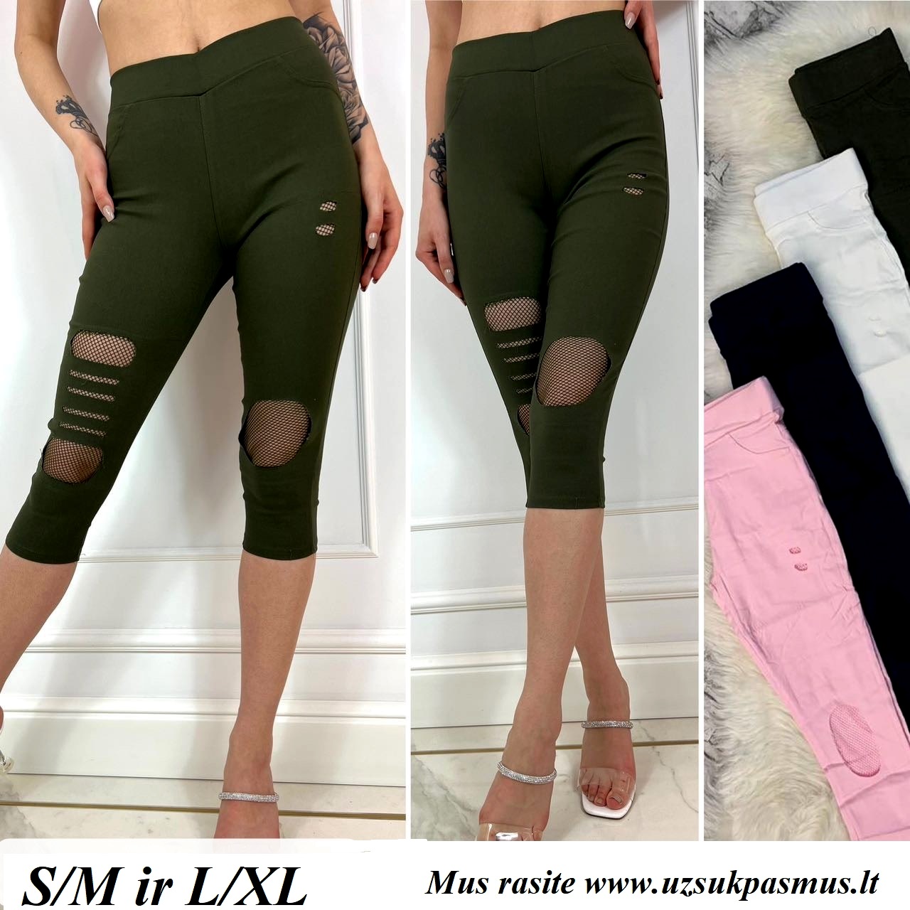 Jaunimo linijos tamprūs bridžai su tinkleliu