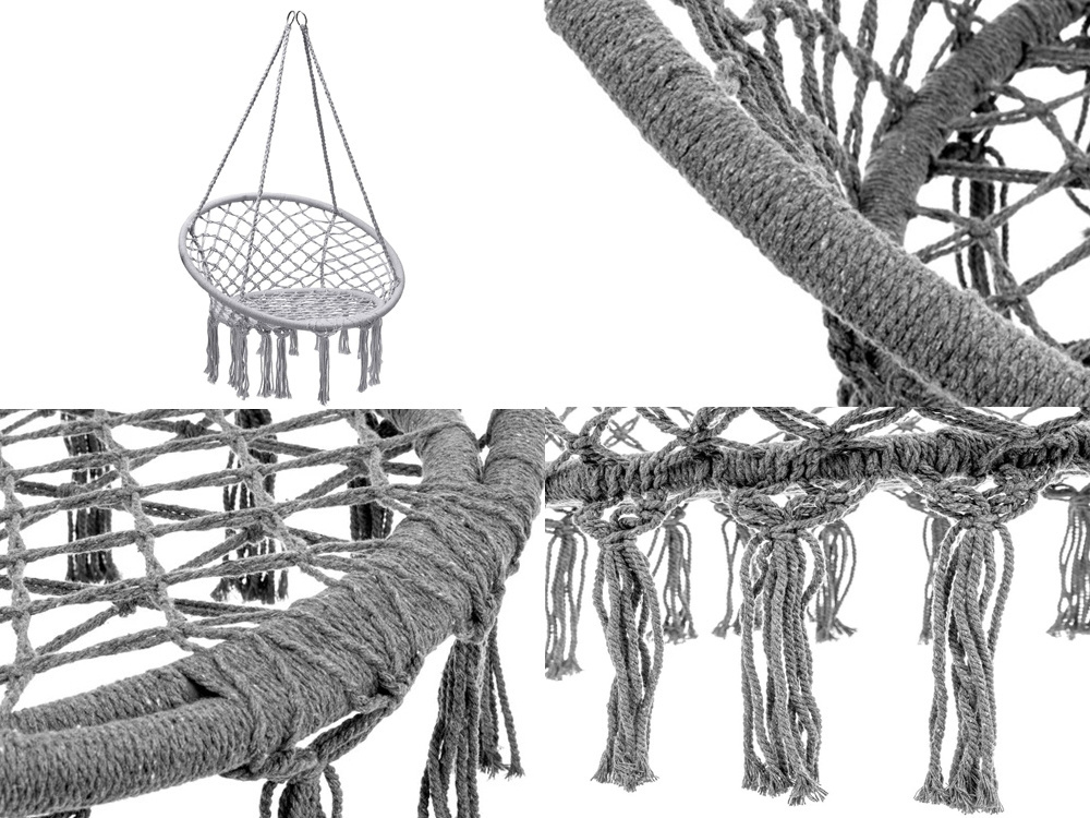 „Boho” pakabinami krėslai