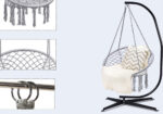 „Boho” pakabinami krėslai