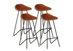 Odinės baro kėdės, 4 vnt