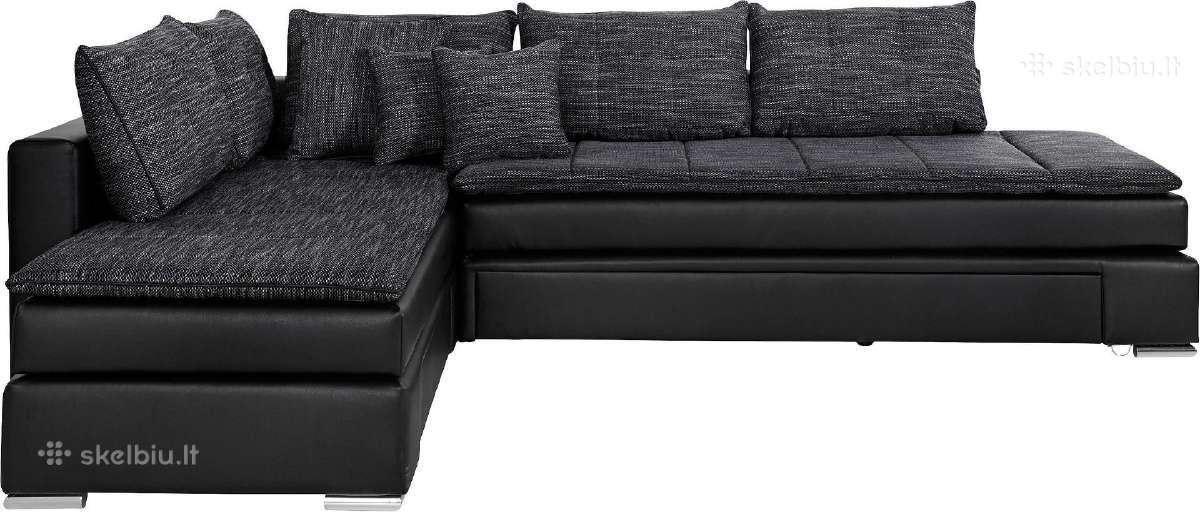 Minkštas kampas „Day & Night“ su miego funkcija ir dėže patalynei