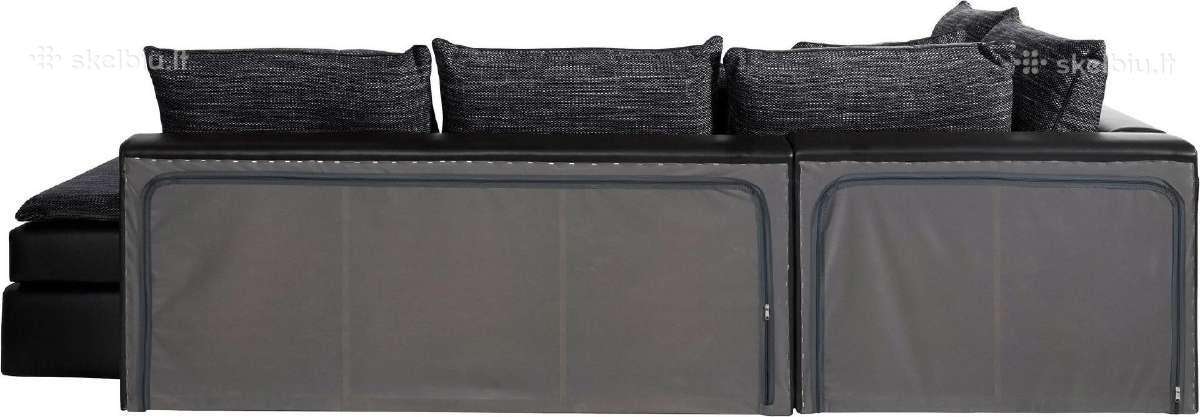 Minkštas kampas „Day & Night“ su miego funkcija ir dėže patalynei