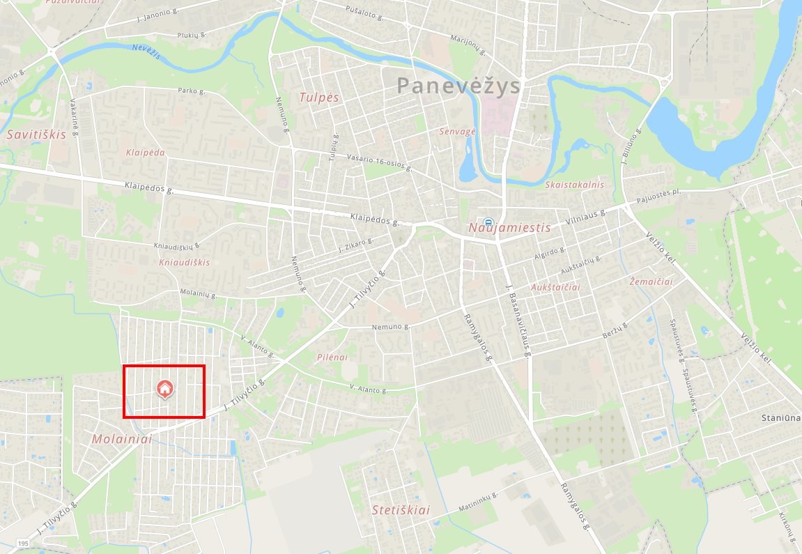 Parduodamas žemės sklypas Panevėžyje, SB “Šarmutas”, Bendrijų g. 62