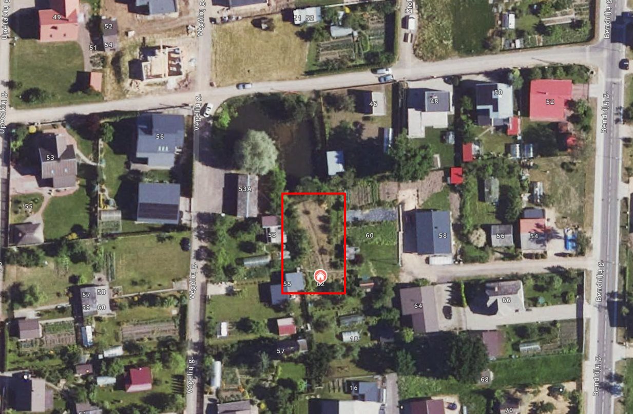 Parduodamas žemės sklypas Panevėžyje, SB “Šarmutas”, Bendrijų g. 62