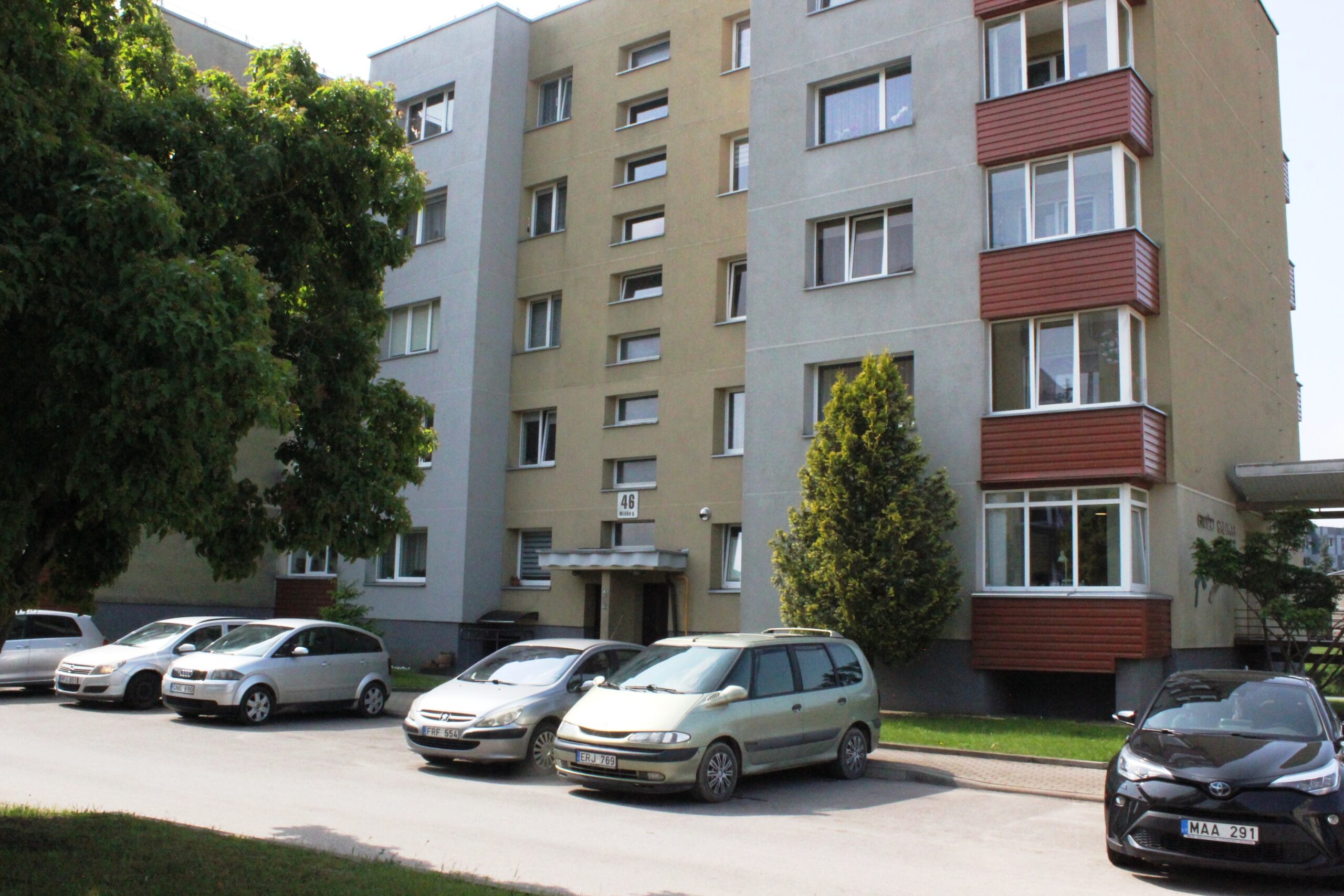 Parduodamas 1 kambario butas