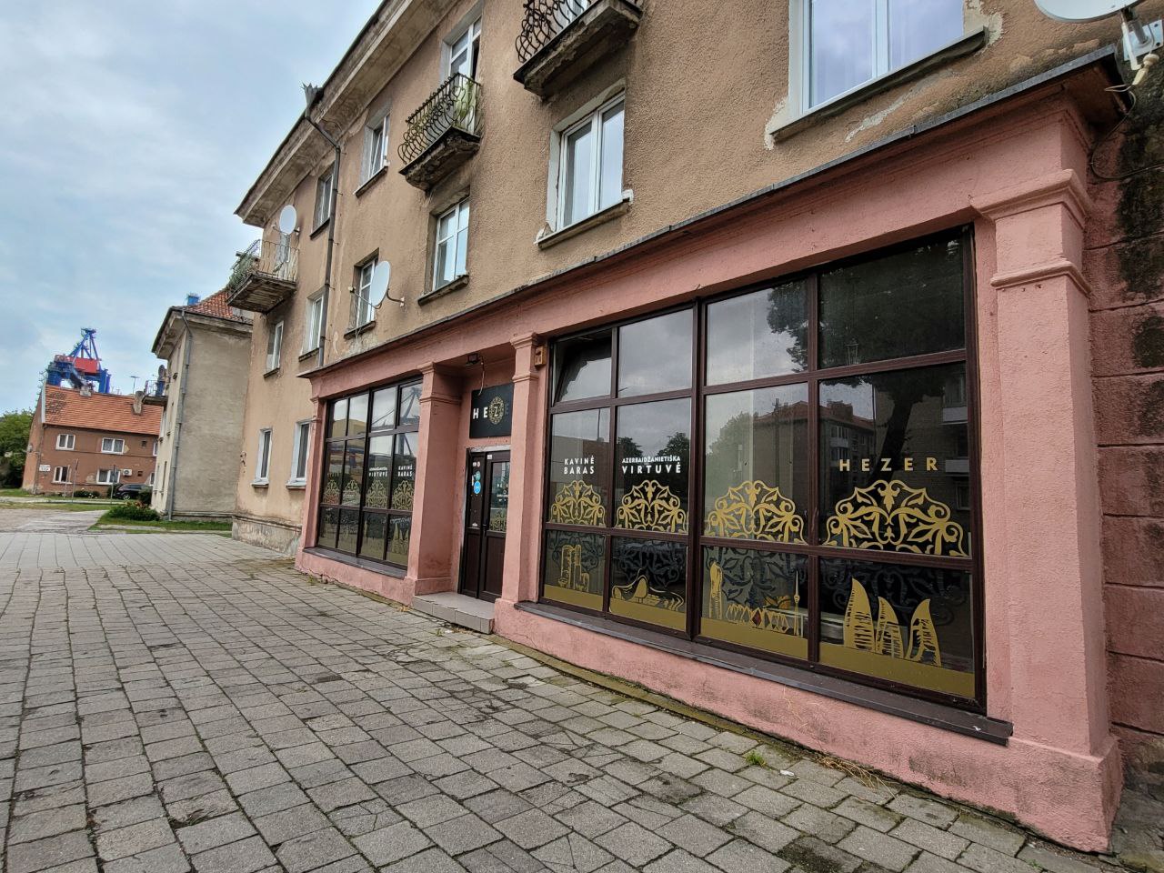 Puikiai įrengtos kavinės patalpos Klaipėdoje