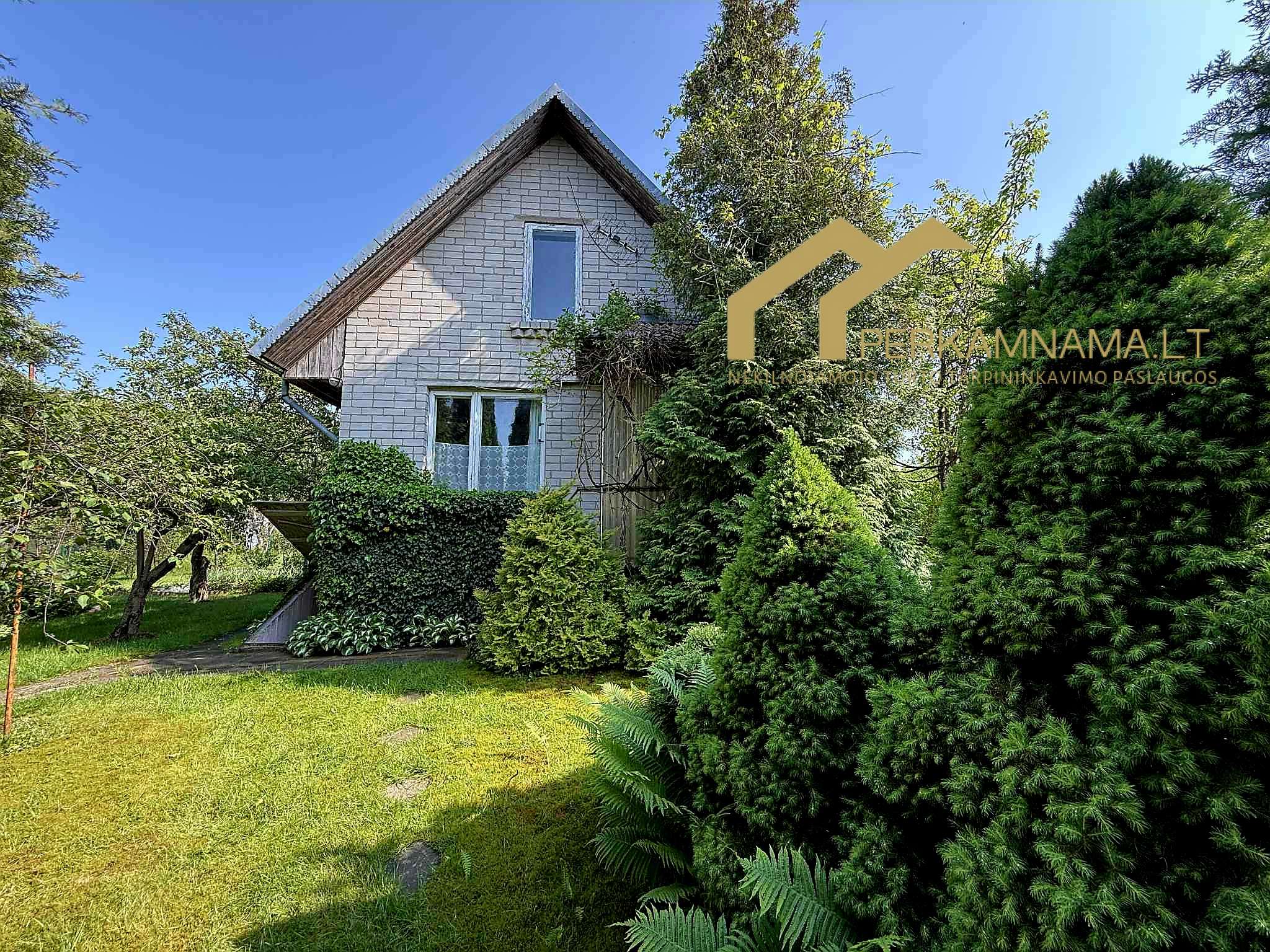12 arų sodo sklypas su nameliu Klaipėdos r.