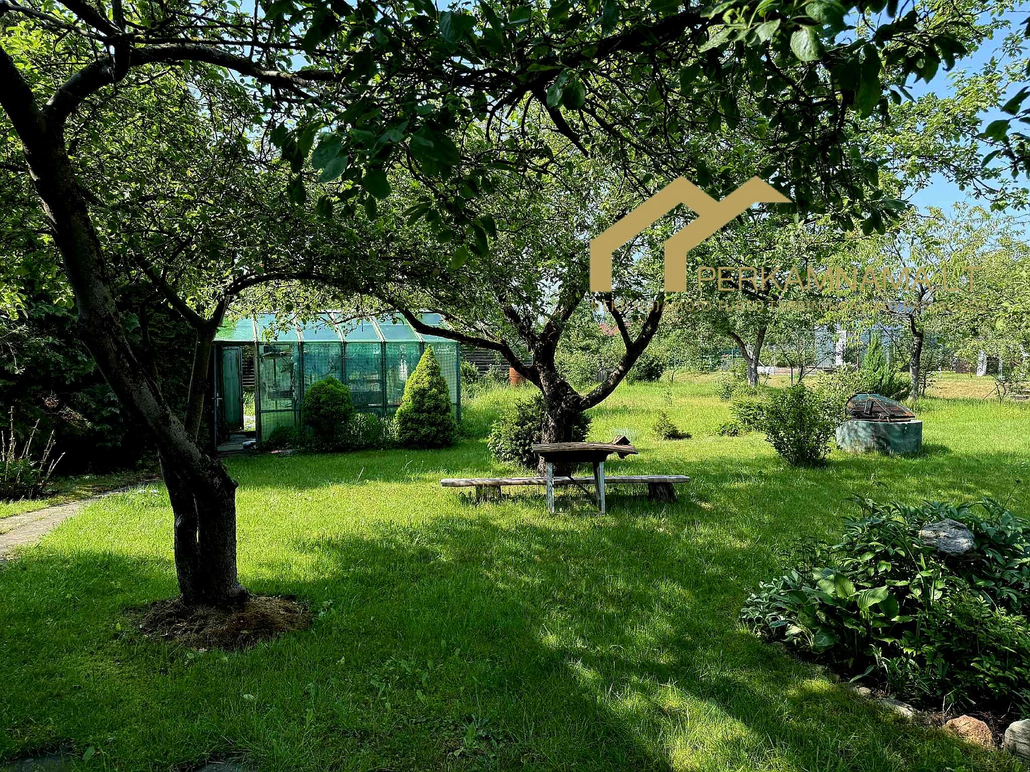 12 arų sodo sklypas su nameliu Klaipėdos r.