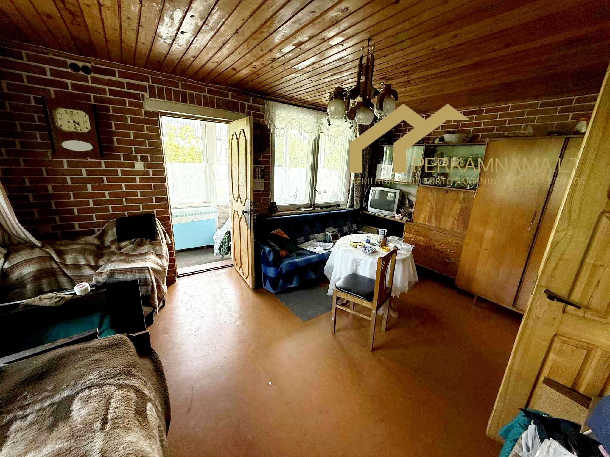 12 arų sodo sklypas su nameliu Klaipėdos r.