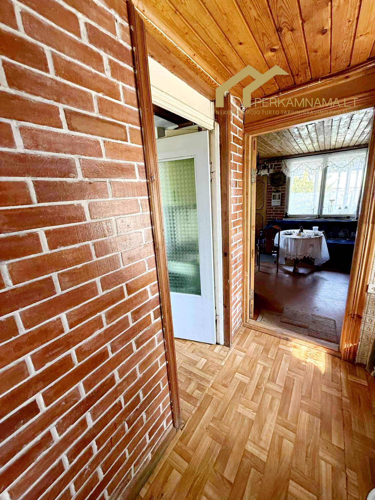 12 arų sodo sklypas su nameliu Klaipėdos r.