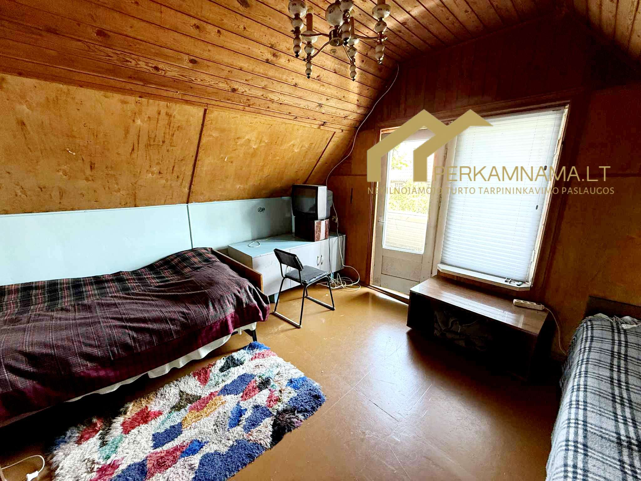 12 arų sodo sklypas su nameliu Klaipėdos r.