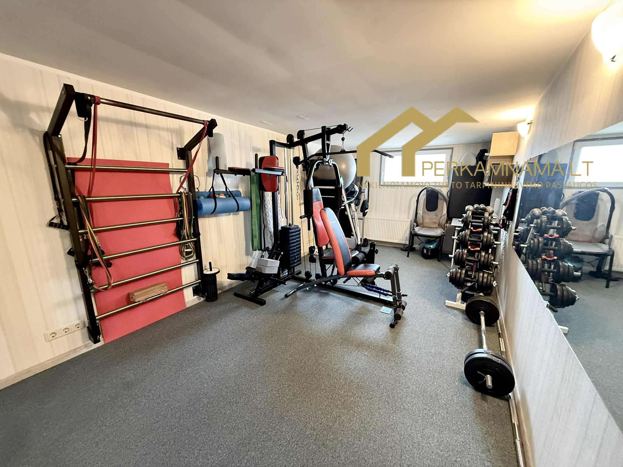 Parduodamas patalpų kompleksas Klaipėdoje