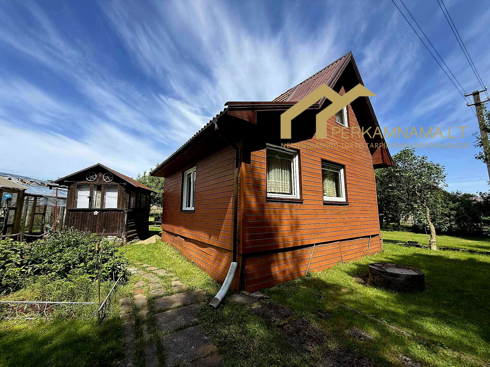 Parduodamas sodo namas su 15 arų sklypu, Klaipėdos r.