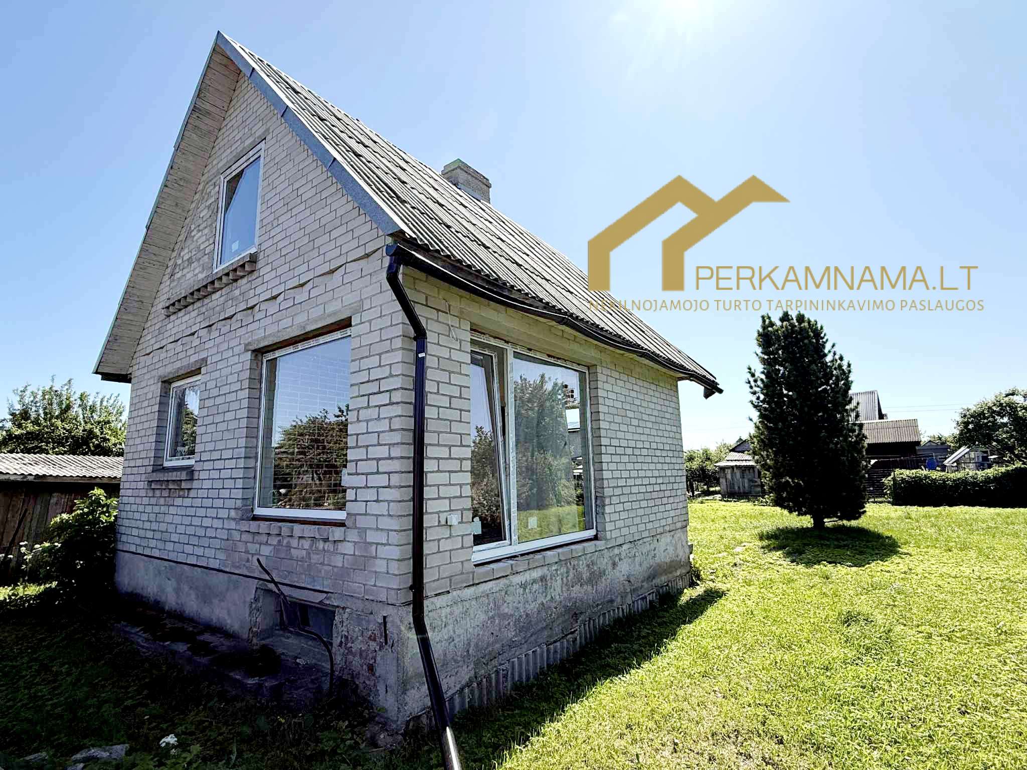 Parduodamas sodo namas su sklypu Klaipėdos r.